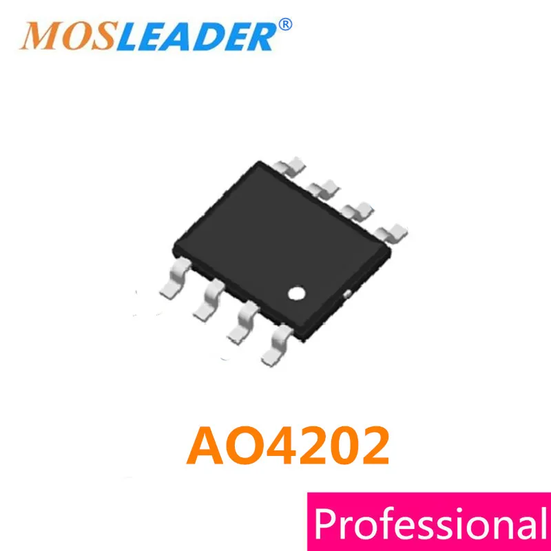 

Mosleader AO4202 SOP8 100PCS 4202 30V N-Channel High quality