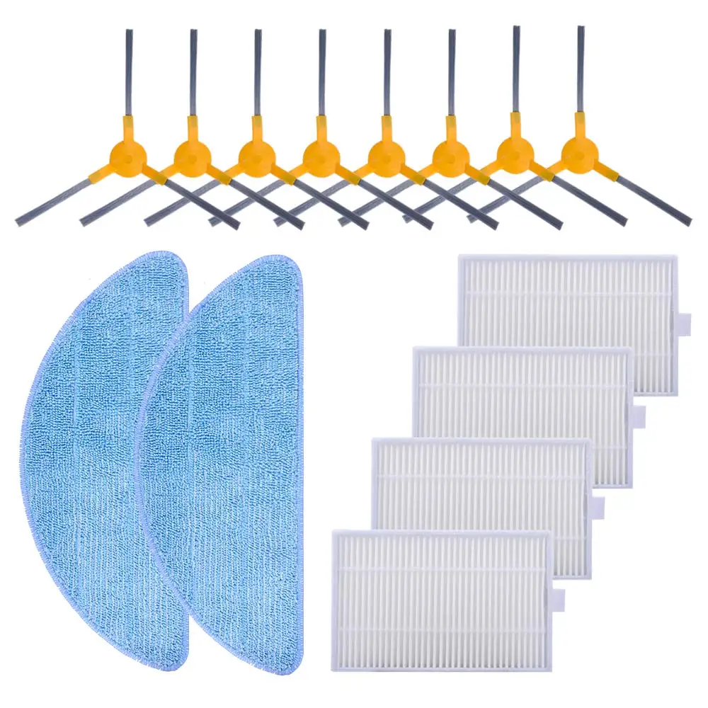 Side Brush Filter Mop Cloth For Proscenic 800T,820S Vacuum Cleaner Tool Parts