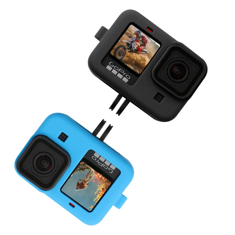 Silicon Protective Cover with Lanyard for GoPro Hero 8 Sleeve Housing Case Frame Silicon Protective Cover with Lanyard for GoPro Hero 8 Sleeve Housing Case Frame
