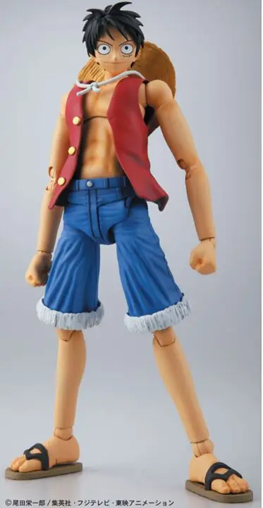 

IN Stock one piece Monkey D Luffy action figure assembly model kit toy Decoration Birthday Christmas Gift Collection