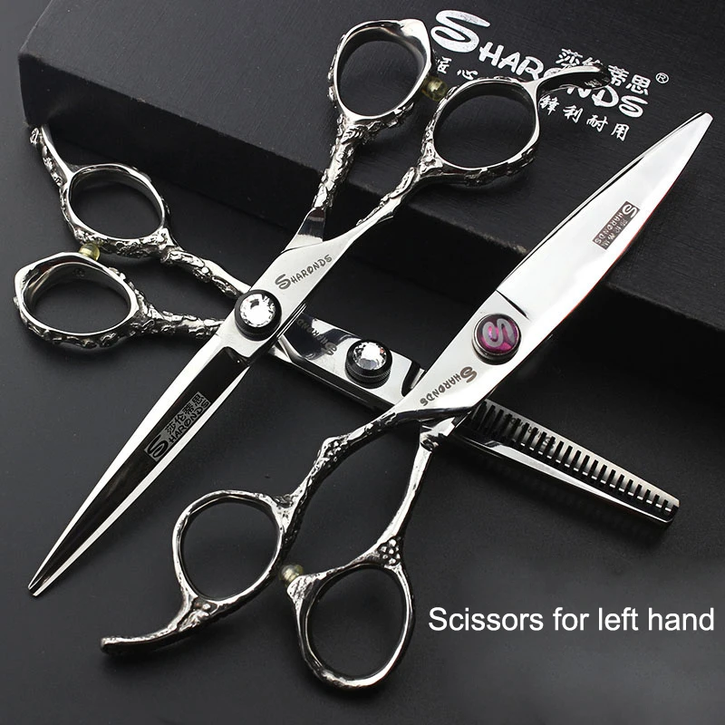 Left Hand Scissors Hair Stylist Special Hairdressing Scissors 6 inch