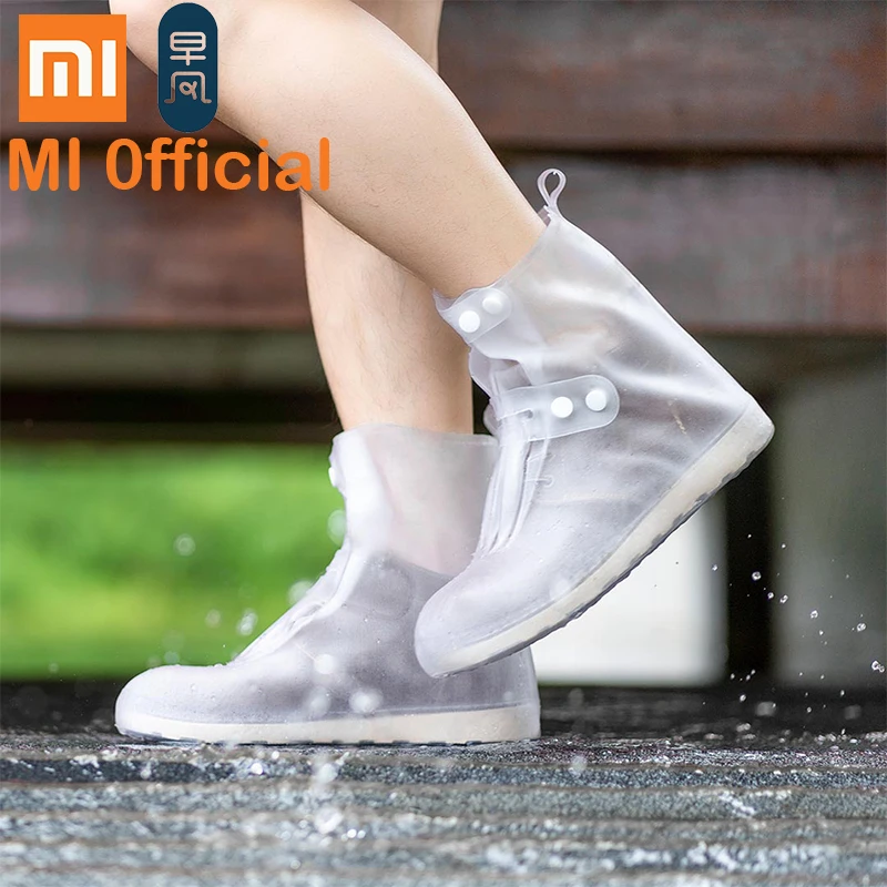 

Xiaomi Youpin Zaofeng Portable Non-slip Rain Boots Durable Waterproof Outdoor Hiking Reusable Silicone Shoes Cover