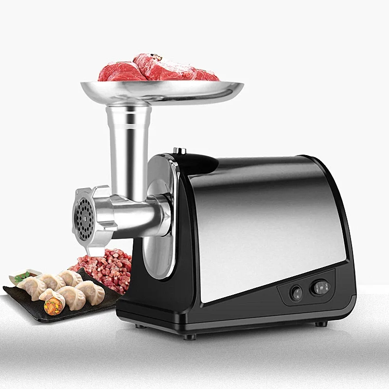 

Electric Meat Grinder Sausage Stuffer Meat Slicer Food Processor Electric Meat Slicer Cutter Machine Kitchen Appliance MG-1226