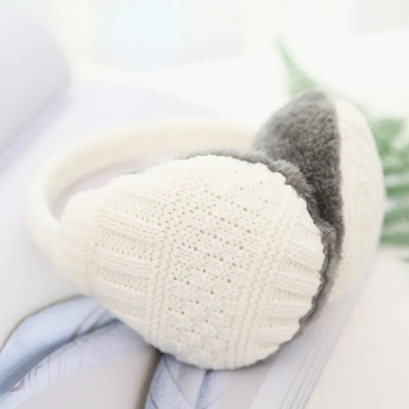 New Fashion Winter Warm Knitted Earmuffs Ear Warmer Fashion Women Girls Ear Muffs Earlap Casual Earmuffs Winter Accessories