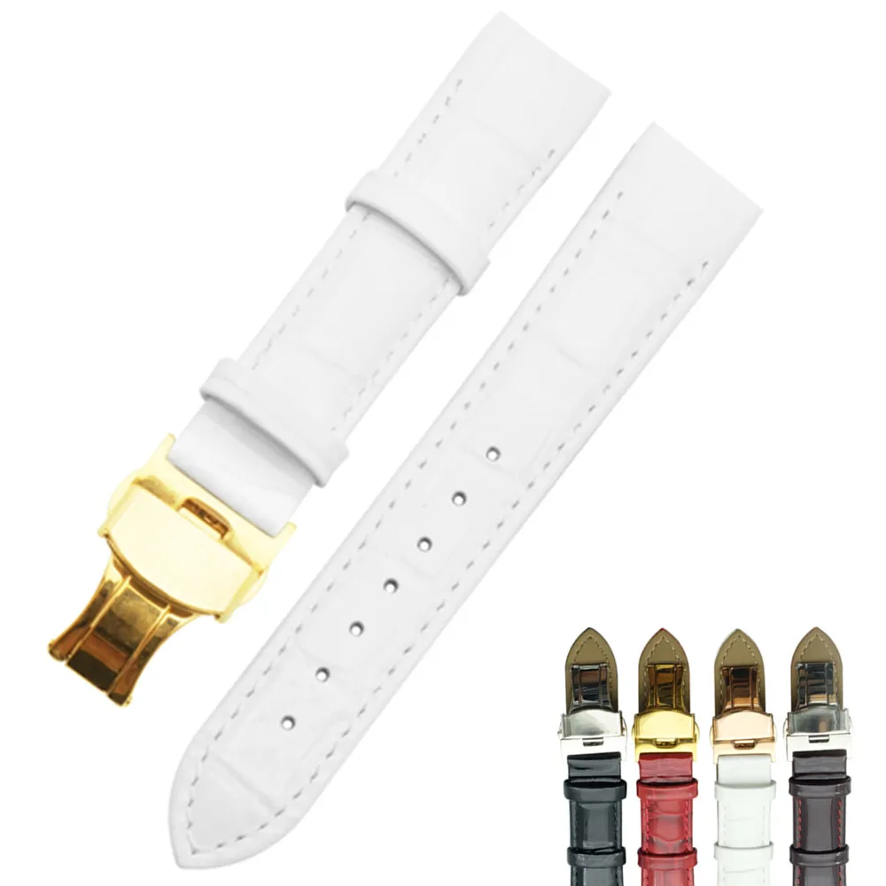 Ремешок для часов Tissot из лакированной кожи 18 мм 1853 женские браслеты ремни T035210