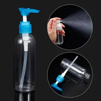 

Pressed Spray Bottle PET Refillable 100ml Plastic Soap Empty Shampoo Storage Lotion Foam Pot Water Squeezed Refillable Bottle