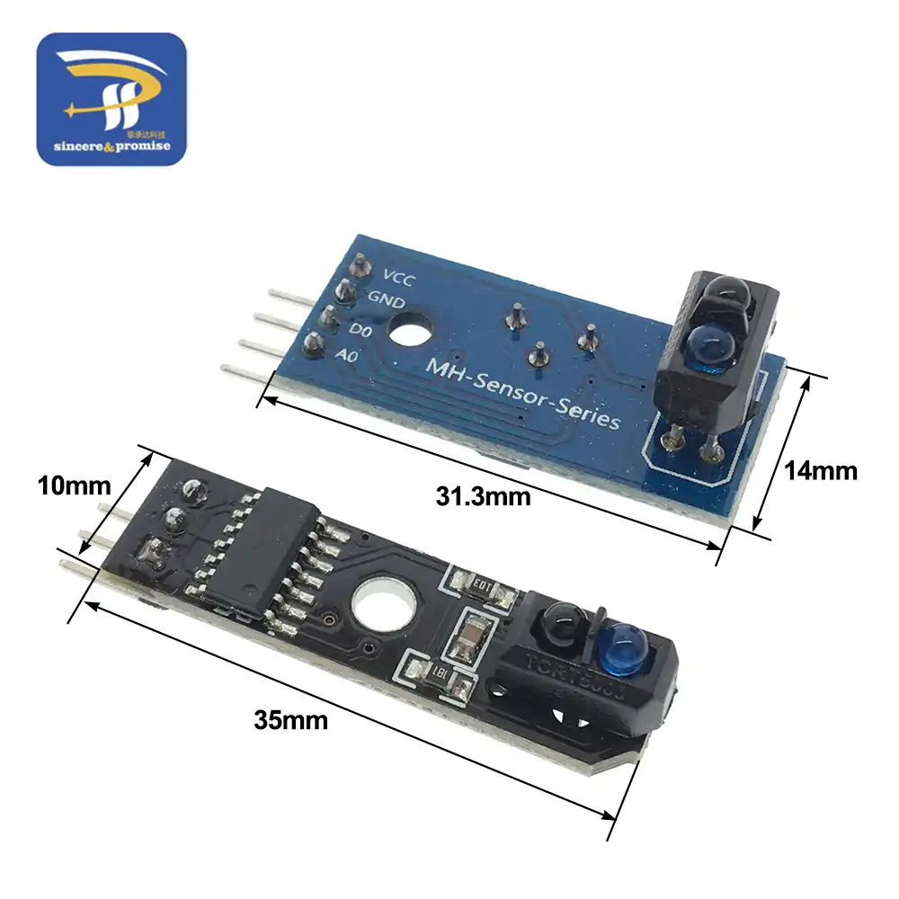 TCRT5000 IR Lichtschranke Modul kompatibel zu Arduino