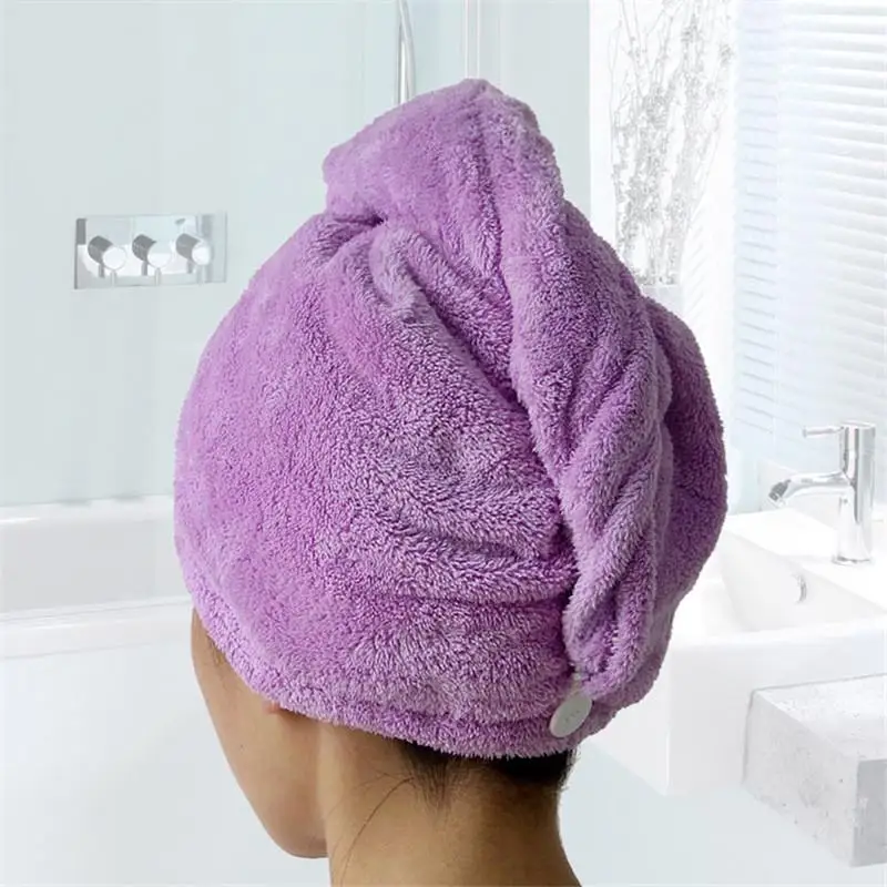 Женская шапочка для полотенец быстрая сушка волос тюрбан обертывание микрофибра для купания Волшебная сушка банное полотенце s servette de bain recznik handdoeken