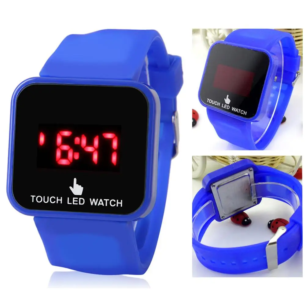 

Students' Electronic Watch LED Touch Screen Clock Relogio Digital Smart Watch Sport Bracelet For Students Children