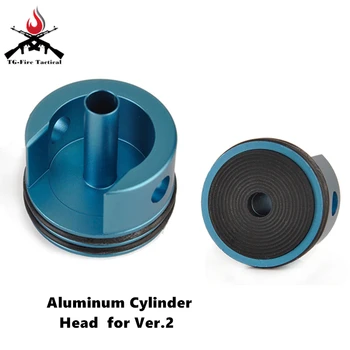 

Element Aluminum CylinderHead for (PTS) MASADA Or Ver.2 Gear Box Short with Cusion Pad Tactical Hunting Accessories