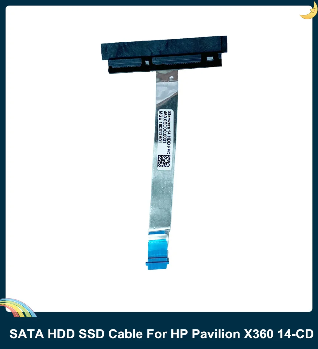 LSC новый жесткий диск SATA HDD кабель SSD для HP PAVILIAN X360 14-DH 14-cd 450 0ed0c. 0001 | Компьютеры и