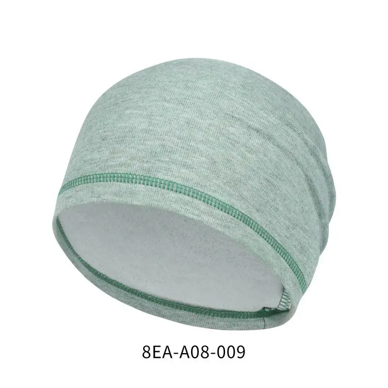 Unisex Casual Soft Beanies Cap Smooth Thermal Windproof Skiing Hat Sports Headwear For Running Climbing Traveling - Цвет: EA09
