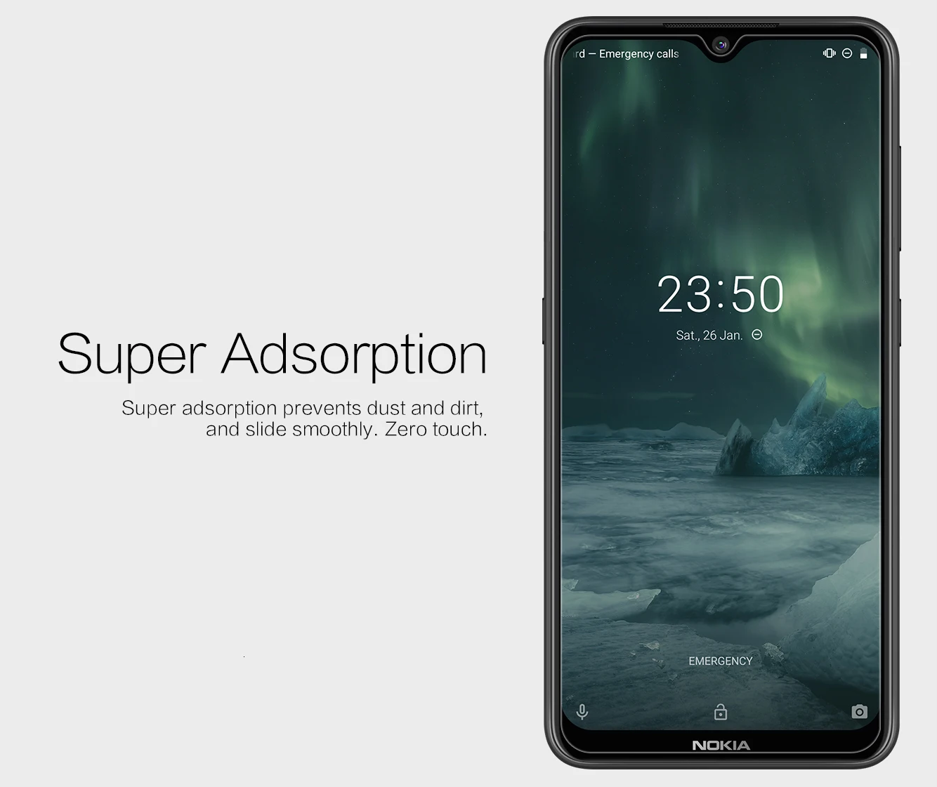 Для Nokia 7,2 Защитная пленка NILLKIN Супер прозрачная/матовая защитная пленка против отпечатков пальцев для Nokia 7,2/Nokia 6,2