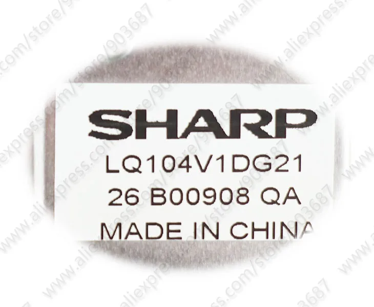 SHARP LQ104V1DG21 LCD Display Panel - Brand New and Original Description Image.This Product Can Be Found With The Tag Names Computer Office, Industrial Computer Accessories, Lcd display panel, Servers Industrial Computer
