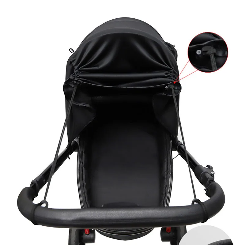 Sunshade For High Landscape Baby Stroller Bebe Accessories Awning UV Cover Bi-Directional Car Light Blocking Universal orbit baby stroller accessories	
