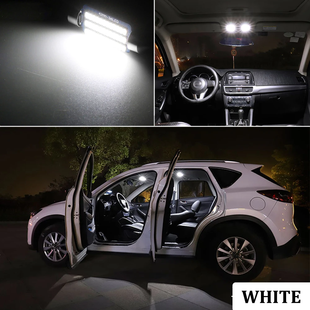 BMTxms Fit For Audi A3 8L 8V 8P A4 B5 B6 B7 B8 A5 A6 C5 C6 C7 A7 A8 D2 D3 Canbus Vehicle LED Interior Map Dome Trunk Light Kit