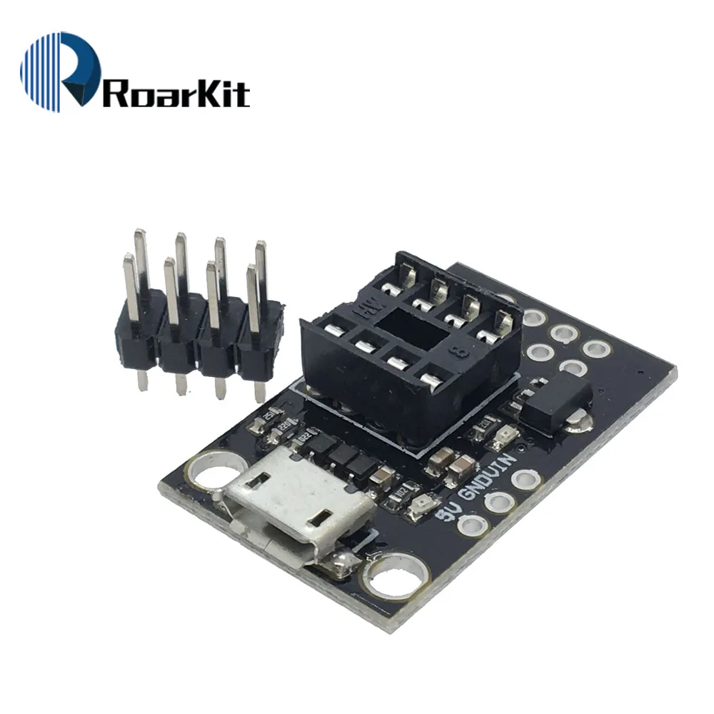 Подключаемая макетная плата для ATtiny13A/ATtiny25/ATtiny45/ATtiny85 редактор программирования