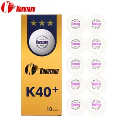 10pcs/pack 3-Star Professional ABS 40+ Seamed Table Tennis Ping pong Ball White Orange Amateur Training competition Ball