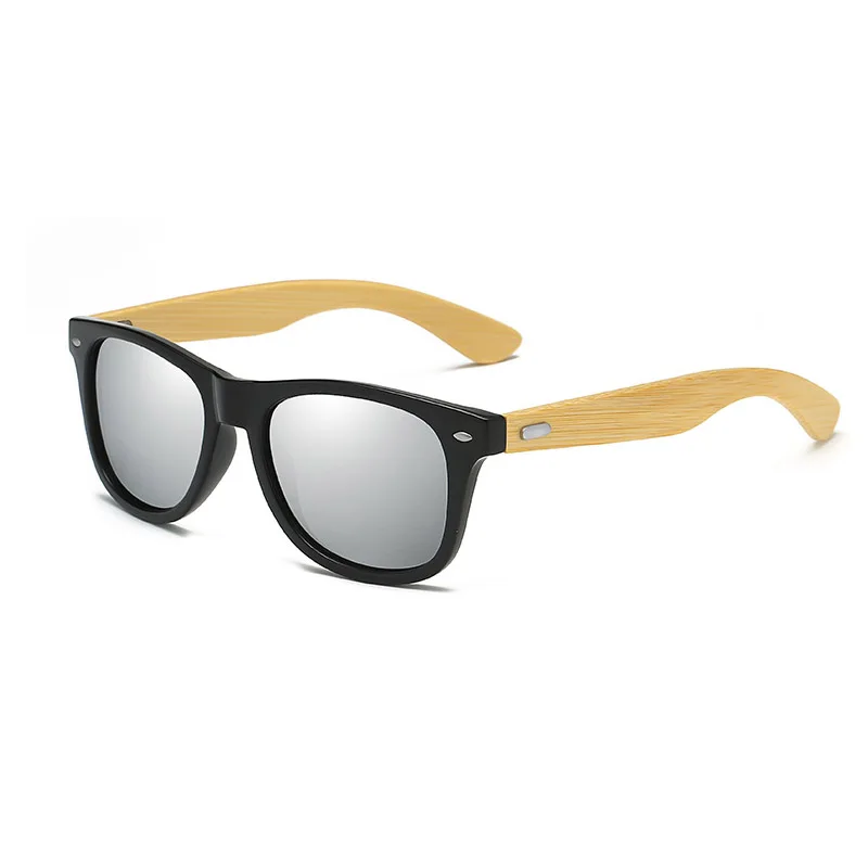 Бамбуковые солнцезащитные очки для мужчин и женщин очки для путешествия солнцезащитные очки винтажные деревянные очки для ног модные брендовые Дизайнерские мужские и женские солнцезащитные очки - Цвет линз: 08