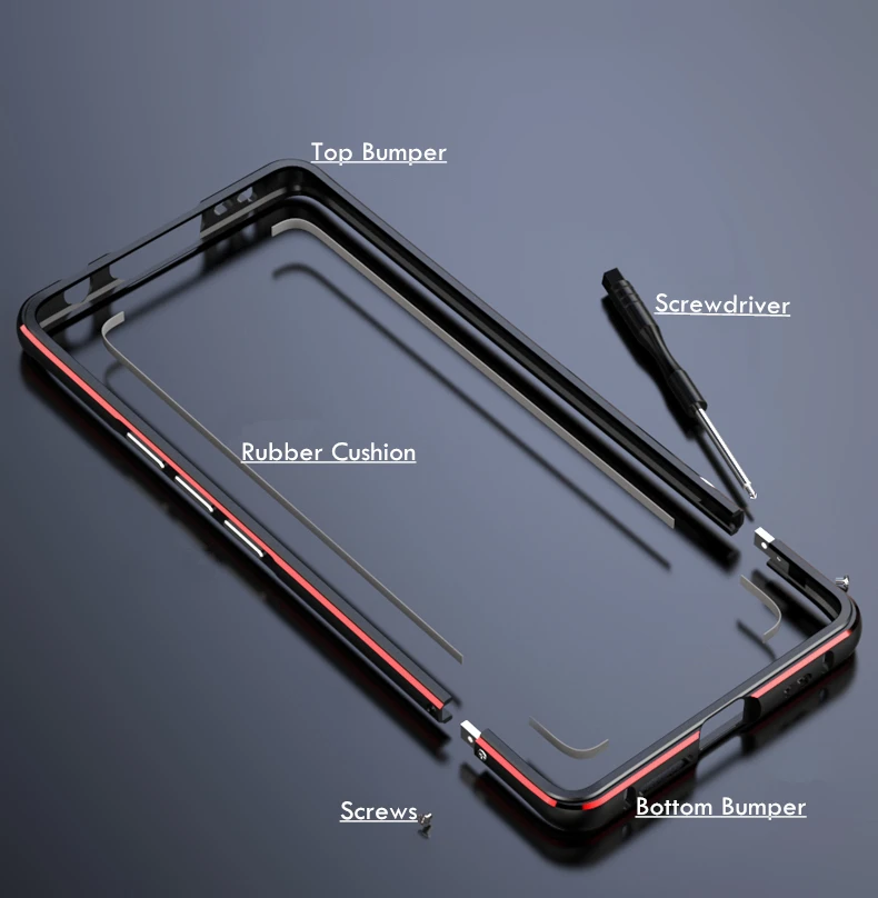 OMEVE для Vivo NEX 3 бампер чехол двойной цвет Алюминиевый металлический каркас Бампер