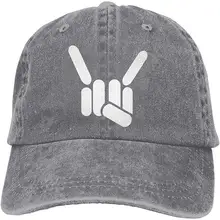 Унисекс Регулируемая джинсовая ткань бейсболка s Остин Техаса Рокс Кепка водителя грузовика