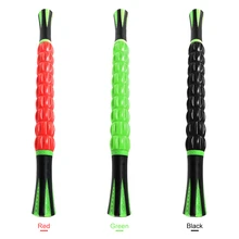 Массажная роликовая палка 45 см, 9 колес, ролик для йоги