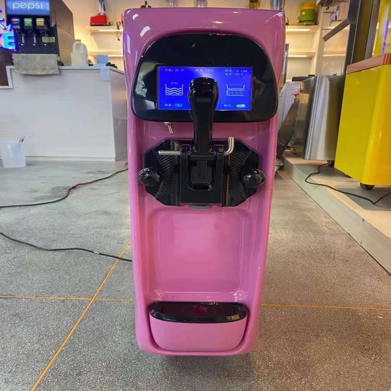 

Ice Cream Machine Stainless Steel Refrigerated for Bar Cafe Dessert Shops Commercial UseIce Cream Machine Stainless Steel Refrig