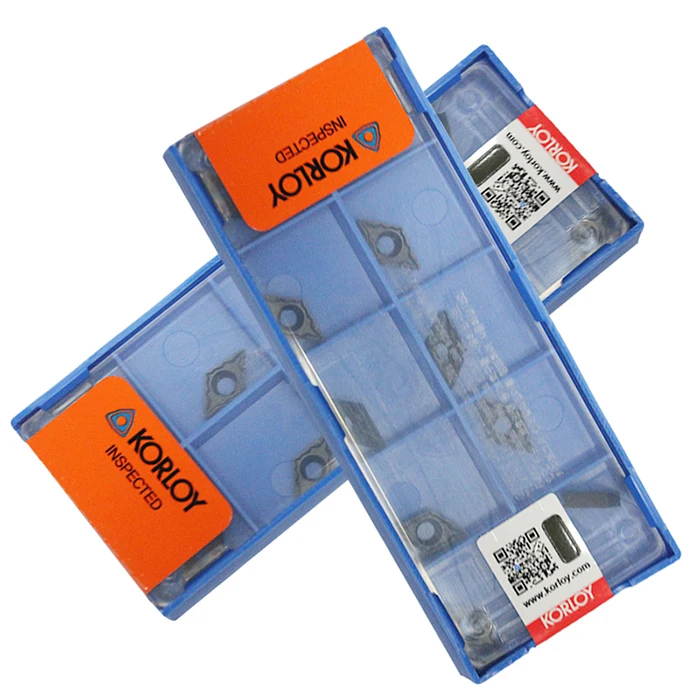 Корея KORLOY DCMT070202-HMP PC9030 DCMT070204-HMP NC3020 DCMT070204-HMP NC3120(10 шт./лот) резец для внутренней обточки вставки