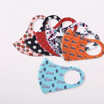 

CINESSD New Breathable Masks Personality Dustproof Printed Masks For Men And Women Fashion Sunscreen Comfortable Mask