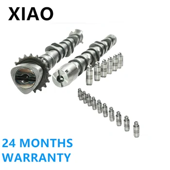 

Intake/Exhaust Engine Camshaft 06F109101B+16PCS Lifter Valve Tappet 022109423D For VW Golf Jetta Eos Touran For Audi A3 A4 A6 TT