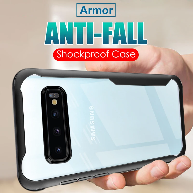 Роскошный противоударный чехол для телефона Samsung Galaxy S8 S9 S10 E S20 Plus Ultra Note 8 9 10 Pro