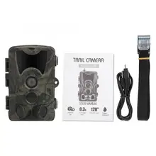 Наружная портативная камера для охоты 16MP 1080P IP65 водонепроницаемая инфракрасная Ночная камера для 0,3 s триггер для охотничьих аксессуаров