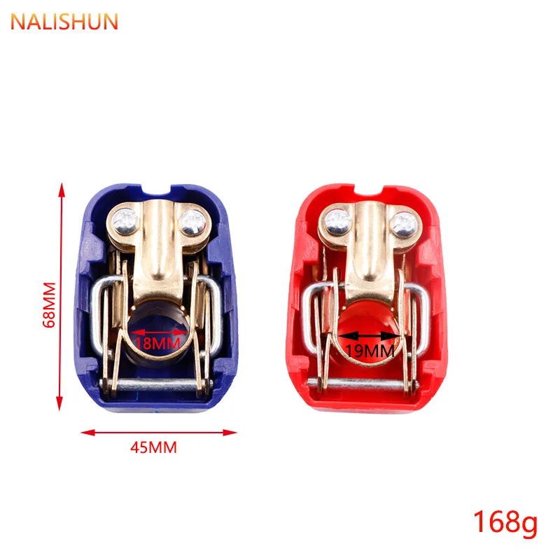 2 шт. автомобильные клеммы для аккумуляторов 12 В|Аккумуляторы авто| |