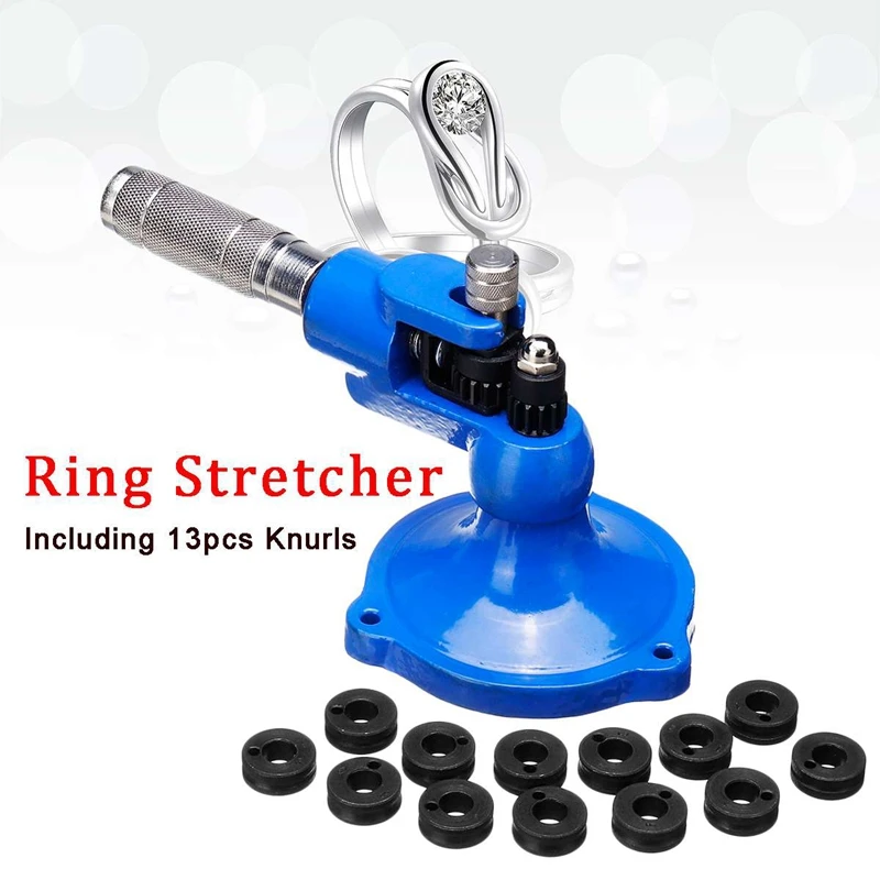 

Ring Stretcher Expander Sizing Machine Roller For Stone Set Jewelry Making Tool Solid Steel Material With 13 Different Knurls