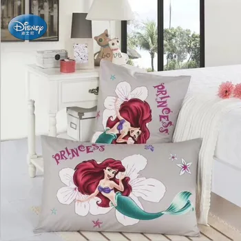 

Disney Mermaid Mickey Donald Duck 100% Cotton Pillowcases 2Pcs Multiple Cartoon Patterns Couple Pillow Cover Decorative Gift