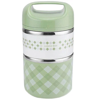 

Portable Stainless Steel Thermal Lunch Box for Office Lunchbox Leakproof Thermo Lunch Box Food Container