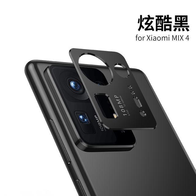 for Xiaomi Mi Mix4 Mix 4Tempered Glass 3D Camera Metal Lens Aluminum Protective Protector Xiomi Mix4 Mix 4 Film