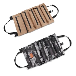 Herramienta de llave plegable multiusos, organizador de trabajo de pintores Oxford, bolsa colgante, destornillador, bolso de mano, herramientas, estuche de almacenamiento para coche
