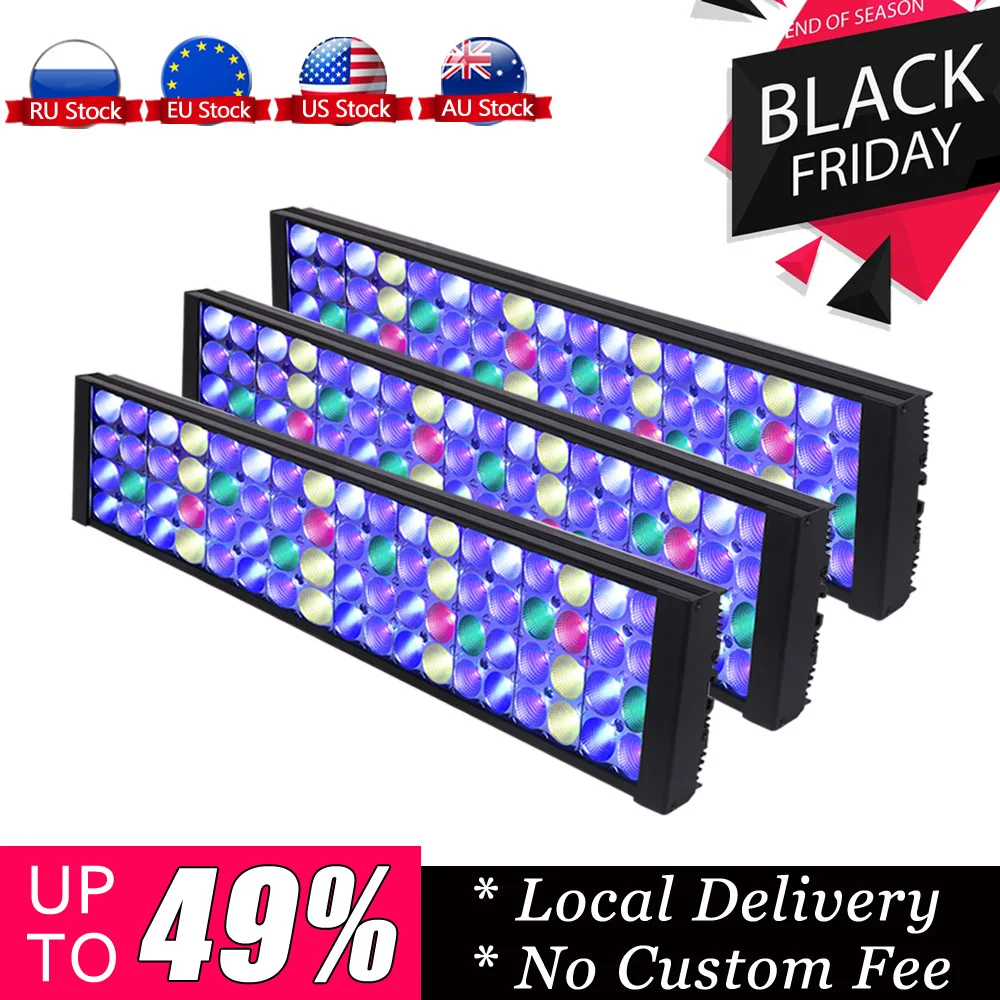 

PopBloom marine aquarium light aquarium reef light uv sterilizer water led rgb aquarium sunsun with smart controller Turing50