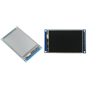 

2 Pcs TFT LCD Sn Display Module with Contact Panel LCD Display RGB Color Driver IC 3.5Inch ILI9486 & 3.2inch ILI9341