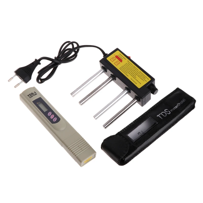 

Electrolyzer with Fuse EU Plug LCD Digital TDS Meter Water Quality Purity Filter Tester Kit High Quality