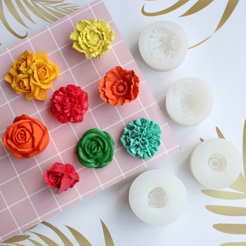 

Flower Mould Fondant cake Molds Silicone Mold Sugar Candy Chocolate Gumpaste Mould Cake Decorating Tools