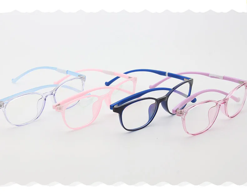 Детские очки против голубого излучения прямоугольные поляризованные блокирующие радиационные очки для мальчиков и девочек компьютерные очки детские очки UV400