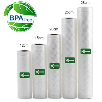 

Sous Vide Roll Bags For Vacuum Packing Machine Packaging Food Storage Vacuum Bags for Vacuum Sealer length is 300CM