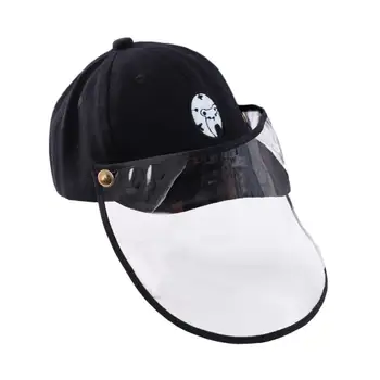 

Kids Anti-Spitting Dustproof Full Face Cover Protective Baseball Cap Sun Hat
