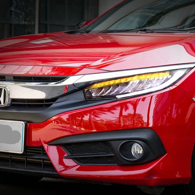 Автомобильный Стайлинг светодиодный головной фонарь для Honda Civic фары- Civic светодиодный H7 hid Q5 Биксеноновые линзы ближнего света