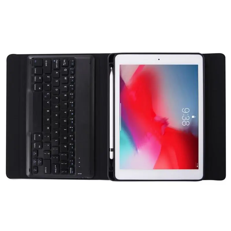 

PU Leather Removable Wireless Bluetooth Keyboard Case Cover for iPAD Mini 4/5 Packaging 255x195x28mm 520g Standby Time 120 Days