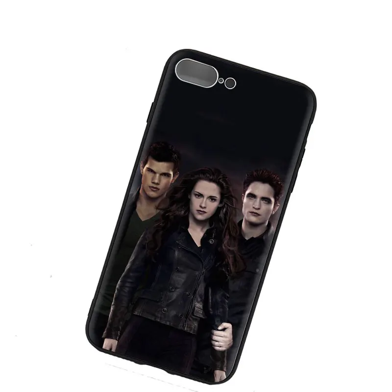 Мягкий чехол для телефона EWAU Twilight Saga из ТПУ для iPhone 5 5S 6 6s 7 8 Plus X XR XS MAX