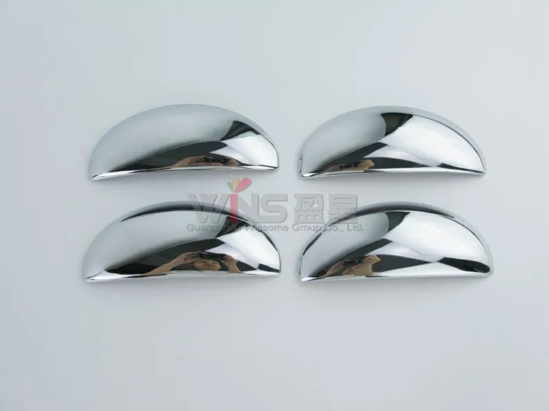 Хромированная накладка на дверную ручку для peugeot 206 CITROEN C2, 4 шт., аксессуары для тюнинга автомобиля, украшение из АБС-пластика
