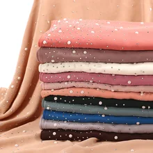 

70x180CM Diamond Chiffon Hijab Scarf Solid Muslim Women Hijab Scarves Islamic Shawls Headscarf Wraps Head Scarf Jersey Hijab